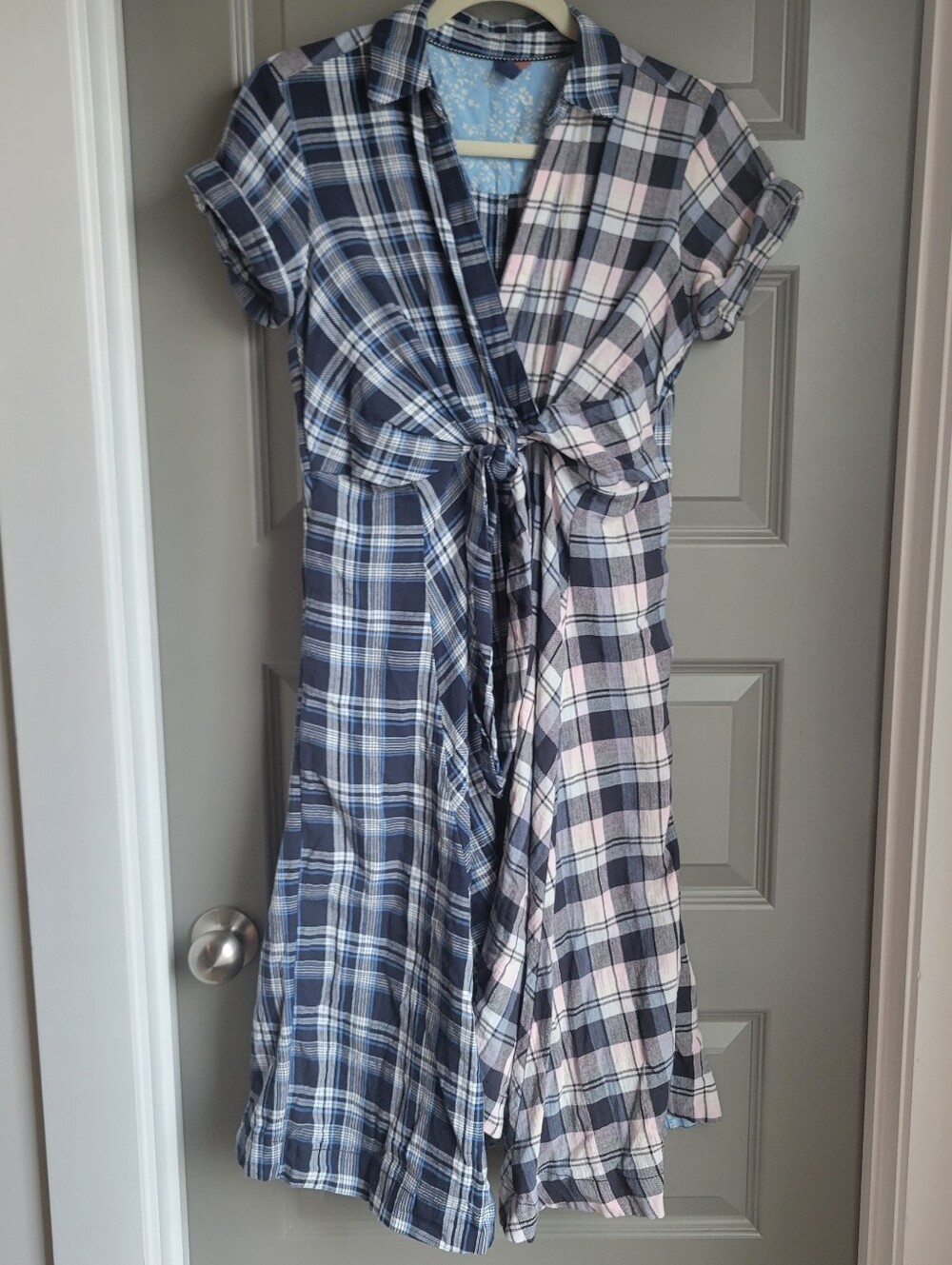 Pilcro Plaid Maxi Dress